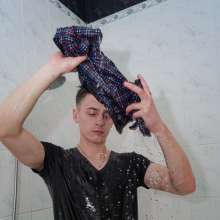 Wet Live Team: Ruslan, His Incredible Bathing, Shower and Sense of Style!