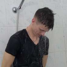 Wet Live Team: Ruslan, His Incredible Bathing, Shower and Sense of Style!