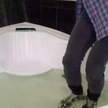Wet Live Team: Ruslan, His Incredible Bathing, Shower and Sense of Style!