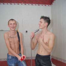 Wet Live Team: Ruslan Invited Artem to the Bath and They Got Wet Together!