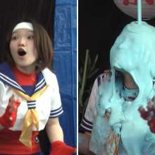 Alumi: Guess who has a cheap 9-scene messy Japanese girl cosplay bundle. We do!