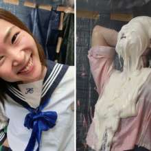 Alumi: Guess who has a cheap 9-scene messy Japanese girl cosplay bundle. We do!
