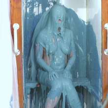 bosunbob: Satine Spark, naked, naughty and gunged