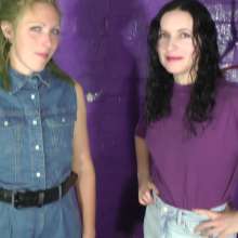 DungeonMasterOne: Wet Denim Shorts with Honeysuckle and Purity