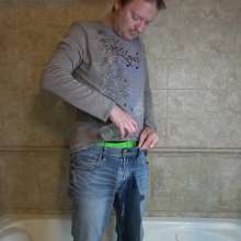 WildThang: Wet Jeans Bath Time