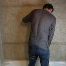 WildThang: Wet Jeans Bath Time