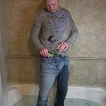 WildThang: Wet Jeans Bath Time