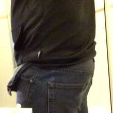 permamarka: Wetlook Old Levi Blue 501s and Hoodie