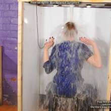 DungeonMasterOne: Saturation Hall: New girl Aurora meets the Gunge Tank!