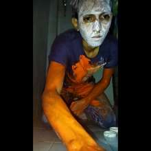 MessyGuys: Alan Takes a Paint Shower