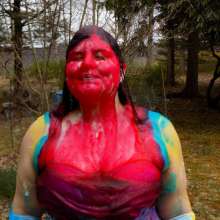 JD and Messy Andi: Andi's Party Goat Slime Test Part 2!