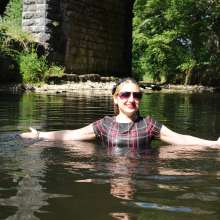 DungeonMasterOne: Felicity Plaid Dress River Bath