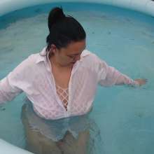 Darkabyss445: Getting Wet in My Body Stocking