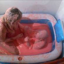 RevSlymsford: Gunge Wrestling: Kacie James V Messy Molly