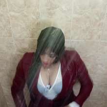 WetPlace: Jazminss Showering Fully-Clothed In The Bathroom