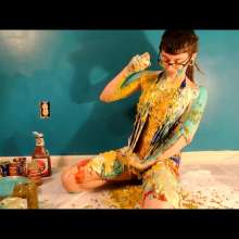 RevSlymsford: Kaydens Fills Her Swimsuit With All Kinds Of Mess