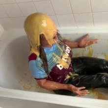 TheGungeZone: Kitty's Messy Football Forfeit