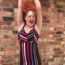 ErinMoore: Lottii Rose in Her Gungy Strip Tease Forfeit