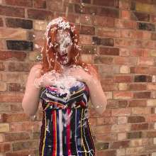 ErinMoore: Lottii Rose in Her Gungy Strip Tease Forfeit