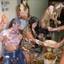 RevSlymsford: Payday 2: The Mega Mess Game: Multiple Girls Pied + Slimed!