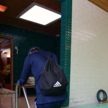 vstyle83: Pool Time in Adidas Gym Wear
