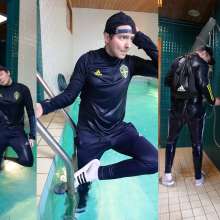 vstyle83: Pool Time in Adidas Gym Wear
