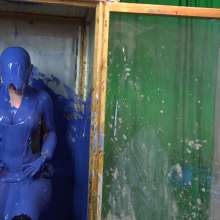 extremegunk: Prince's New Girl Gunging (dr Gunge's Blue Gungings)