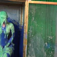 extremegunk: Prince's New Girl Gunging (dr Gunge's Blue Gungings)