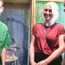 extremegunk: Prince's New Girl Gunging (dr Gunge's Blue Gungings)