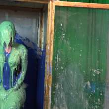 extremegunk: Prince's New Girl Gunging (dr Gunge's Blue Gungings)