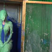 extremegunk: Prince's New Girl Gunging (dr Gunge's Blue Gungings)
