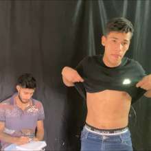 RevSlymsford: Rafa Initiates Naked Newbie Angelo With Pies, Slime Etc