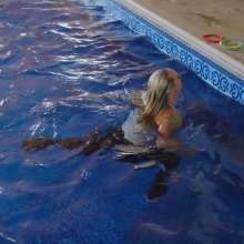 DMarieAllWet: Relaxing Swim After a Workout Feels Amazing!