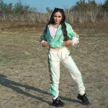 RSSRuinStreetStyle: Blair's Muddy Training Destoryed Her Kappa Banda Tracksuit