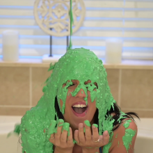 Slimed Models: New Slimed Model: Amber's First Time