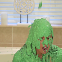 Slimed Models: New Slimed Model: Amber's First Time