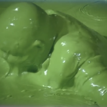 runfree101: Man slides into pool of thick green bubbling slime