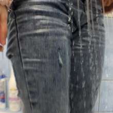 Wet Live Team: She Got Wet in a Teddy Jacket, Looked like a Cute Wet Bear