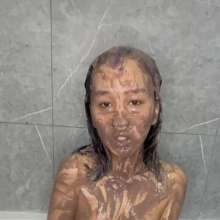 steppegirl: Sticky Lisa Takes a Sexy Mud Bath!