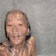 steppegirl: Sticky Lisa Takes a Sexy Mud Bath!
