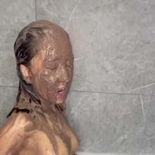 steppegirl: Sticky Lisa Takes a Sexy Mud Bath!