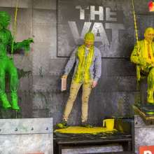 WamtasticUK: Suit V Denim Dunked in Cold Vats of Slime