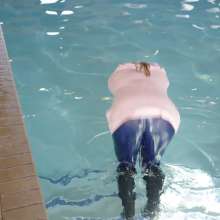 DMarieAllWet: Swimming in a Rain Jacket and Welleis Sure Is Fun!