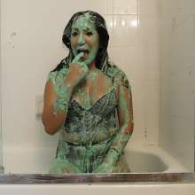 Slimed Models: Talia's First Time: Chunky Green Slimed