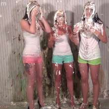 Anglefan: 3-girl pie video, updated quality