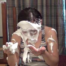 Anglefan: Pho gets pied on the bed