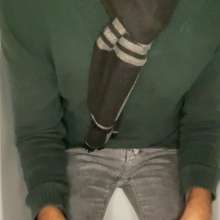 derekwam: Wet in My Green Sweater