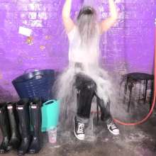 DungeonMasterOne: Wetlook Laundry Day with Maude