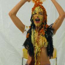 HotWamHD: Brand new Hotwamhd scene--Antonia's Messy Modelling Masterclass