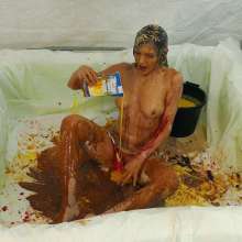 HotWamHD: Brand new Hotwamhd scene--Antonia's Messy Modelling Masterclass